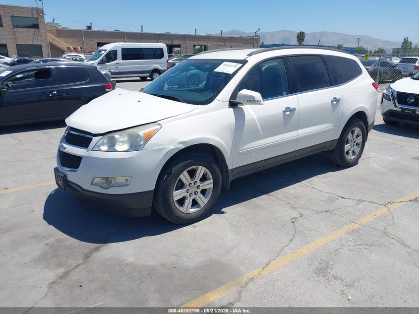 Vin: 1gnkvged7cj122262, lot: 45679910, chevrolet traverse 1lt 20122