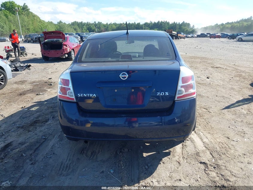 2007 NISSAN SENTRA SEDAN 2.0L I-4 DOHC, VVT, 140HP