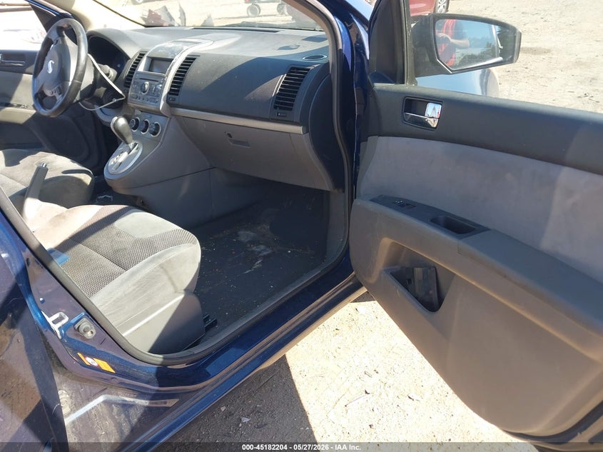 2007 NISSAN SENTRA SEDAN 2.0L I-4 DOHC, VVT, 140HP