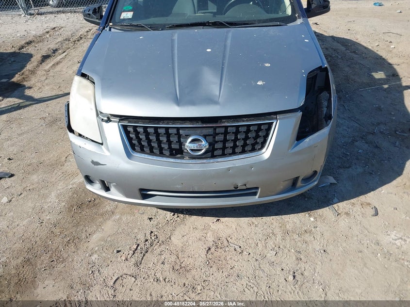 2007 NISSAN SENTRA SEDAN 2.0L I-4 DOHC, VVT, 140HP