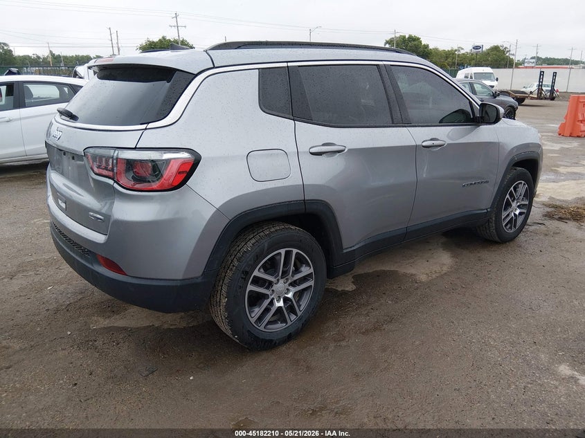 Vin: 3c4njcbb9jt108625, lot: 45679922, jeep compass latitude fwd 20184
