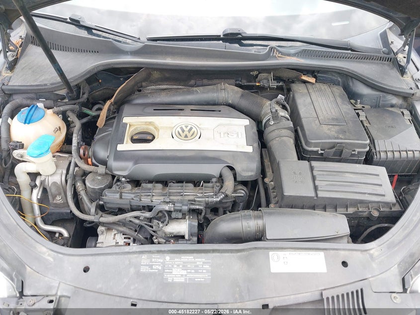 2010 Volkswagen Eos Lux VIN: WVWFA7AH0AV025828 Lot: 45182227