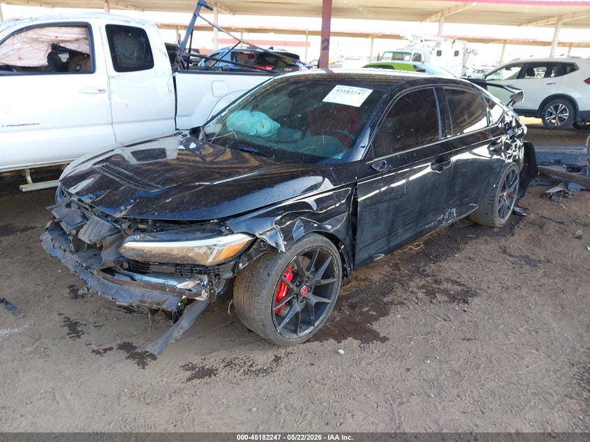 Vin: jhmfl5g44px002647, lot: 45679959, honda civic type r touring 20232