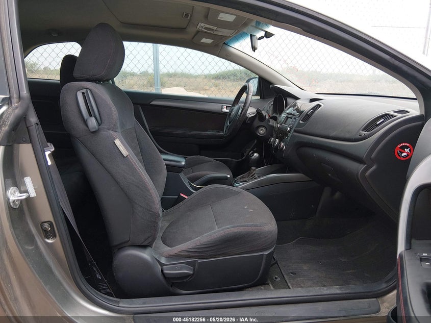 2012 Kia Forte 2.4 Koup Sx grey Lot 111045182256 Vin KNAFW6A31C5593229