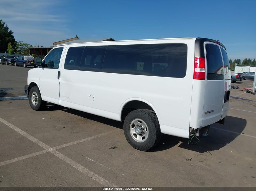 Vin: 1gazgpfg6j1260701, lot: 45679982, chevrolet express 3500 lt 20183