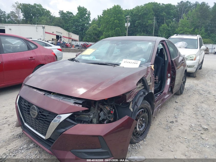2021 Nissan Sentra Sv Xtronic Cvt 3N1AB8CV2MY265750 photo 1
