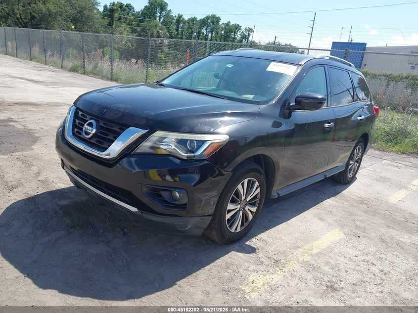 Vin: 5n1dr2mn1hc665875, lot: 45680014, nissan pathfinder sv 20172