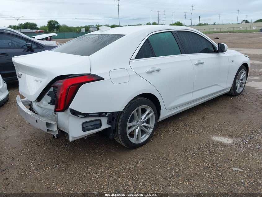 Vin: 1g6da5rk0r0132210, lot: 45680017, cadillac ct4 luxury 20244