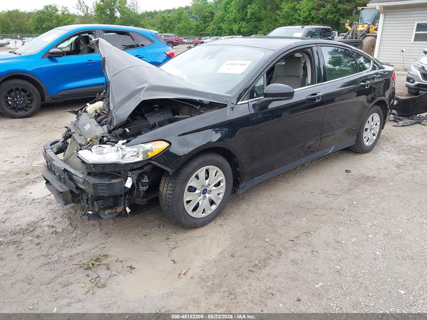 2020 Ford Fusion S 3FA6P0G76LR163562 photo 1