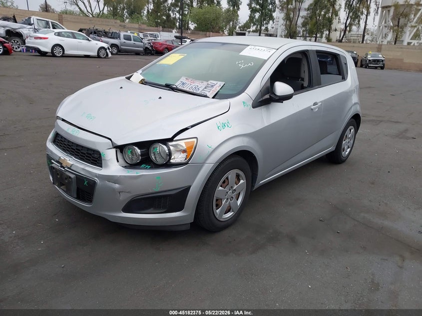 2015 Chevrolet Sonic Ls Auto 1G1JA6SH6F4160465 photo 1