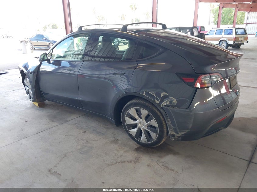 Vin: 7saygdee1pf636516, lot: 45680109, tesla model y awd/long range dual motor all-wheel drive 20233