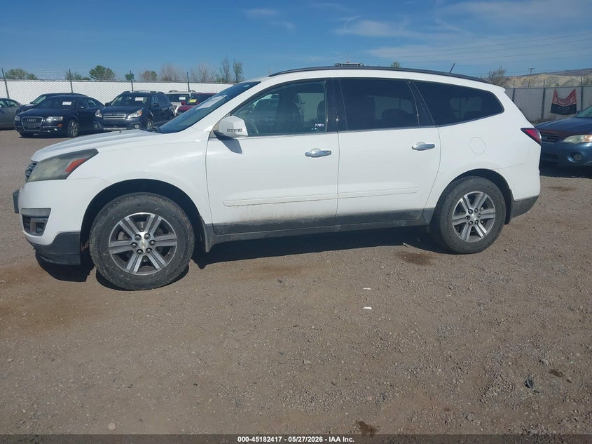 Vin: 1gnkvgkd8gj331486, lot: 45680129, chevrolet traverse 1lt 20162