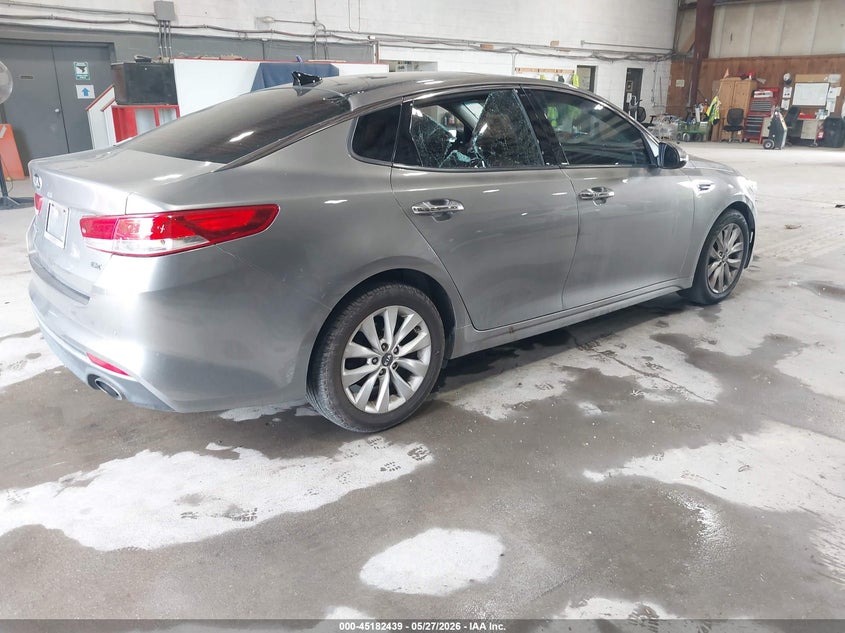 Vin: 5xxgu4l35hg144363, lot: 45680151, kia optima ex 20174