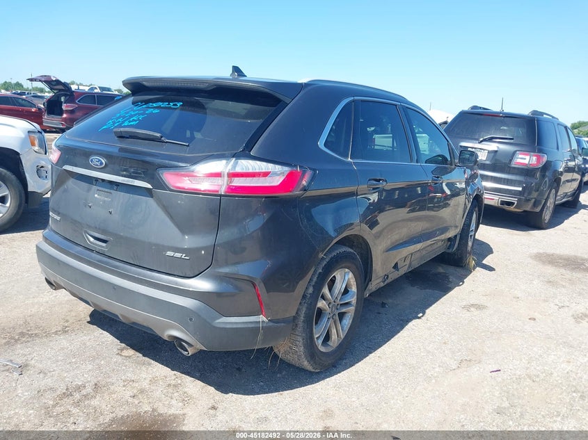 Vin: 2fmpk3j97lba26858, lot: 45680204, ford edge sel 20204