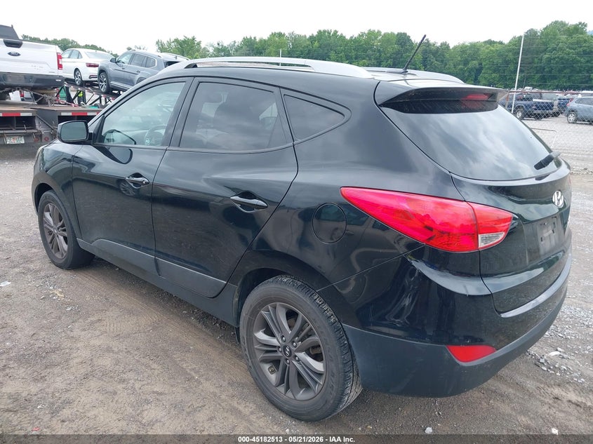 Vin: km8ju3ag7eu934528, lot: 45680225, hyundai tucson se 20143
