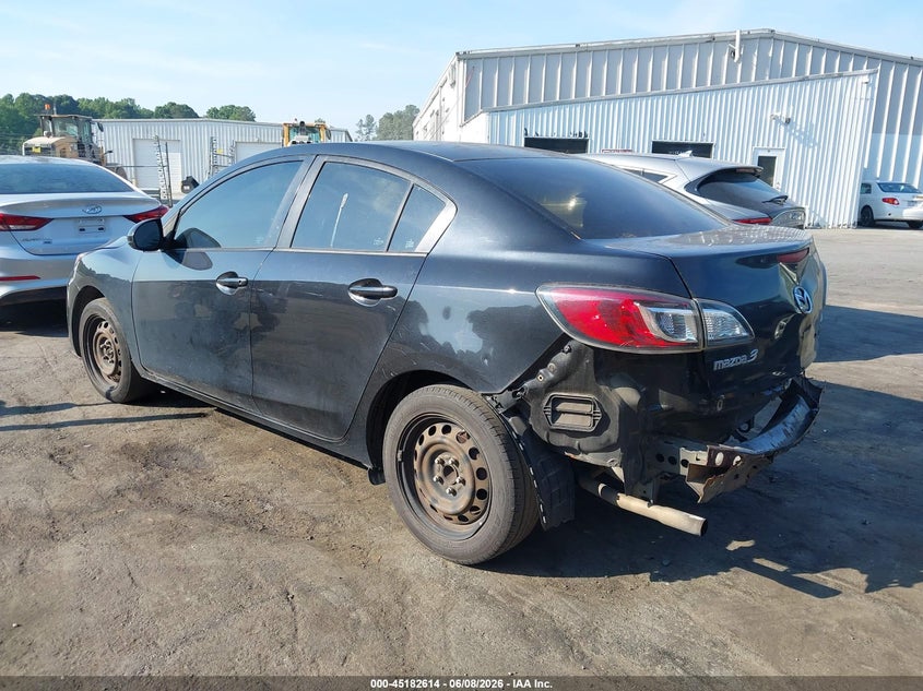 Vin: jm1bl1up5d1824024, lot: 45680326, mazda mazda3 i sport 20133