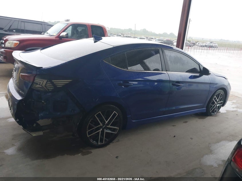 2019 Hyundai Elantra Sport VIN: KMHD04LB4KU861131 Lot: 45182655