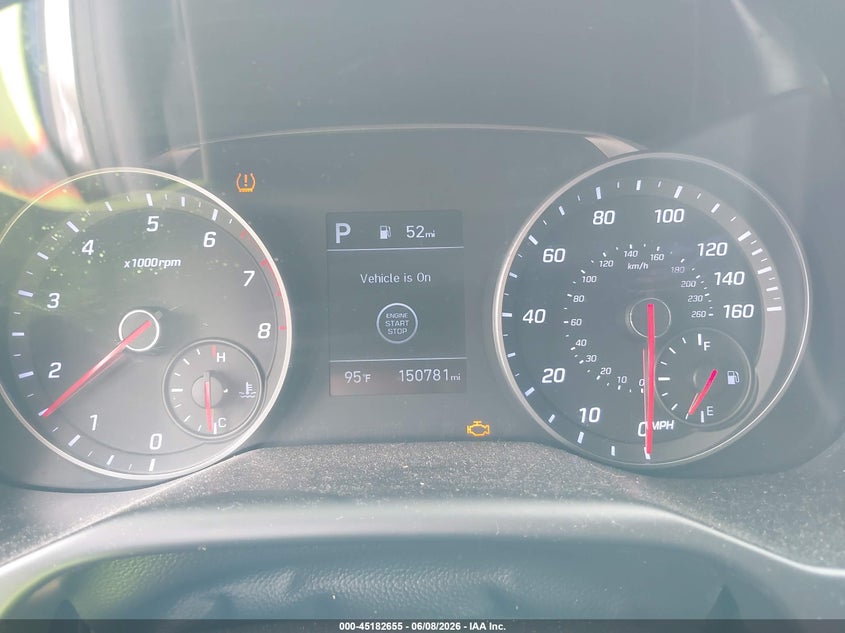 2019 Hyundai Elantra Sport VIN: KMHD04LB4KU861131 Lot: 45182655