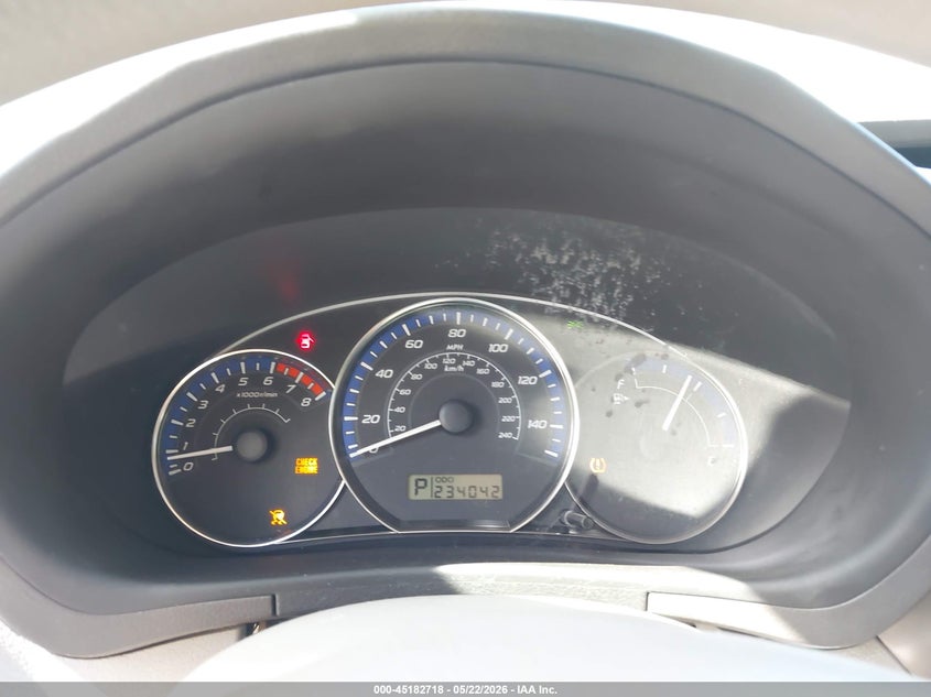 2010 SUBARU FORESTER SPORT UTILITY VEHICLE 2.5L H-4 VVT, 170HP