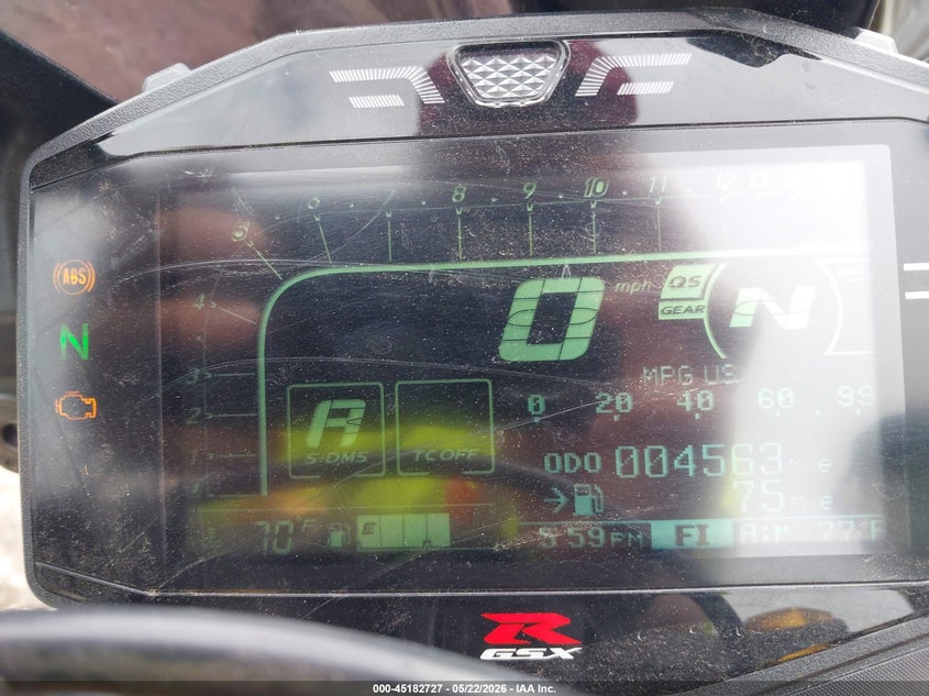 2021 SUZUKI GSX-R1000 auction photo 7