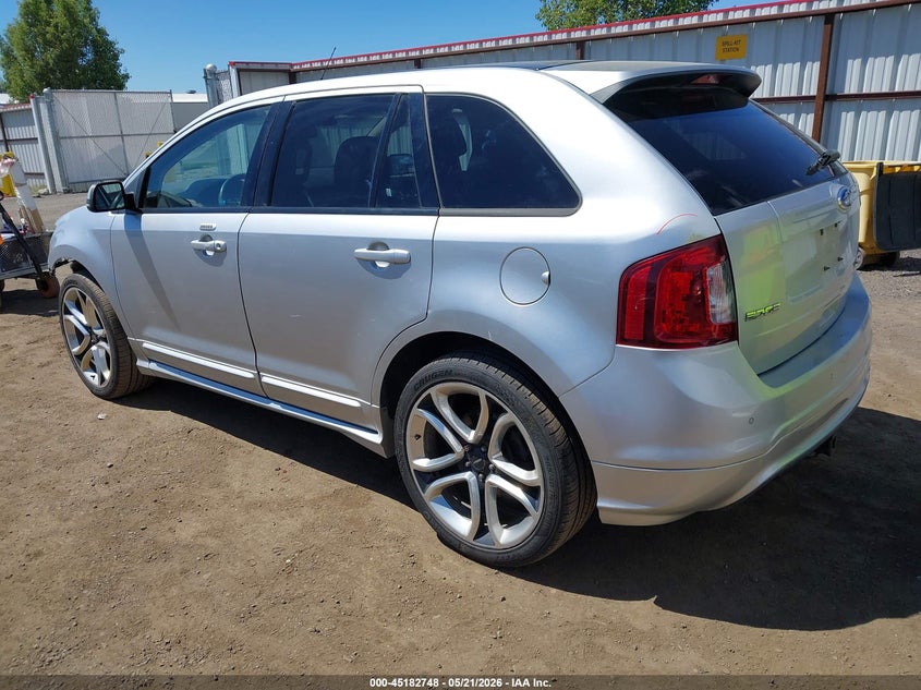 Vin: 2fmdk4ak9cba75118, lot: 45680460, ford edge sport 20123