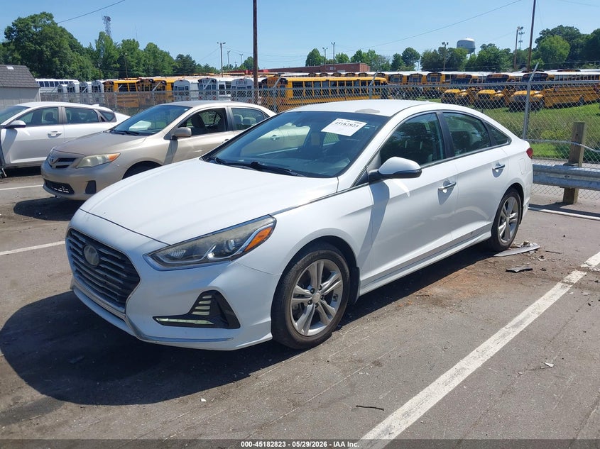 2018 Hyundai Sonata Sel 5NPE34AF8JH652117 photo 1