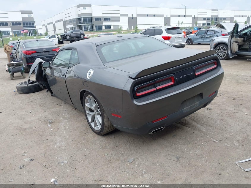 Vin: 2c3cdzjg6nh230019, lot: 45680628, dodge challenger gt 20223