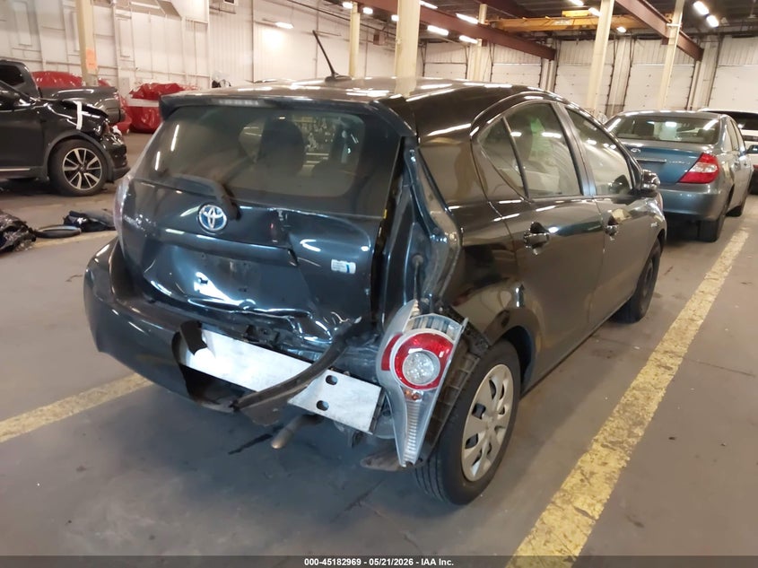2012 Toyota Prius C Three VIN: JTDKDTB38C1016273 Lot: 45182969