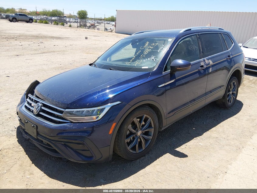 2022 Volkswagen Tiguan 2.0t Se 3VV3B7AX1NM124988 photo 1