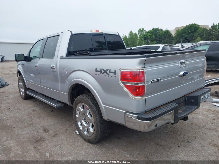 Vin: 1ftfw1etxcfa43263, lot: 45680732, ford f-150 lariat 20123