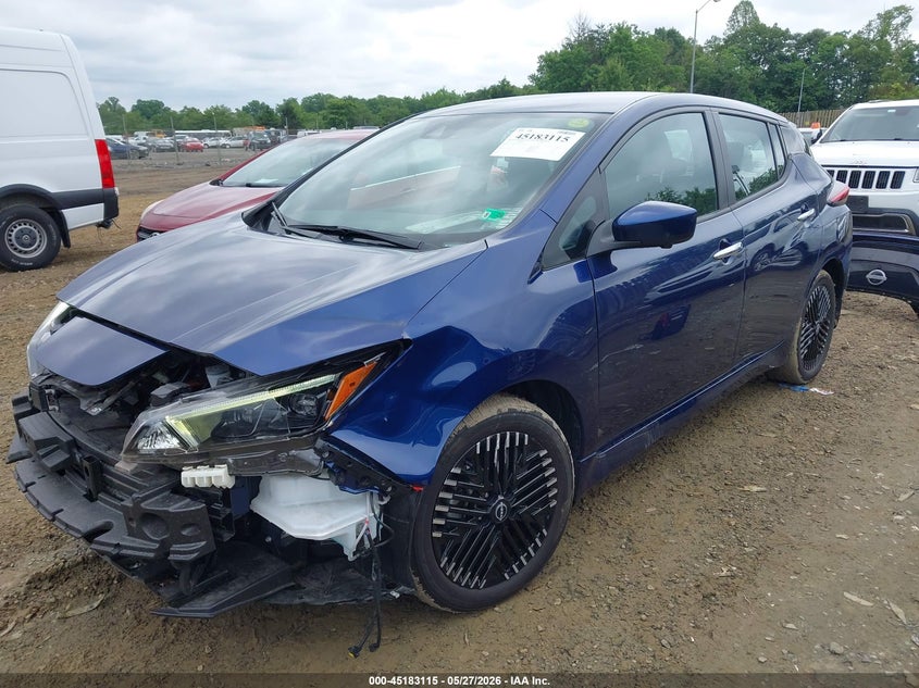 Vin: 1n4cz1cv9pc561733, lot: 45680827, nissan leaf sv plus 60 kwh 20232