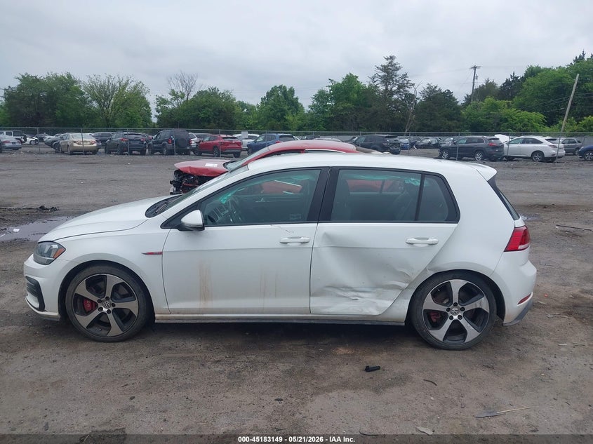2019 Volkswagen Golf Gti 2.0T Autobahn/2.0T Rabbit Edition/2.0T S/2.0T Se VIN: 3VW6T7AUXKM002749 Lot: 45183149