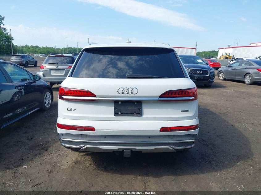 2021 Audi Q7 Premium Plus 55 Tfsi Quattro Tiptronic VIN: WA1LXAF72MD011884 Lot: 45183190