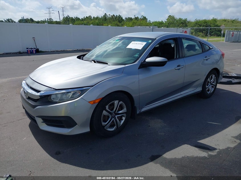 2018 Honda Civic Lx 2HGFC2F54JH572929 photo 1