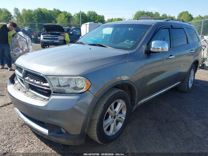 Vin: 1d4re4gg9bc705077, lot: 45680908, dodge durango crew 20112