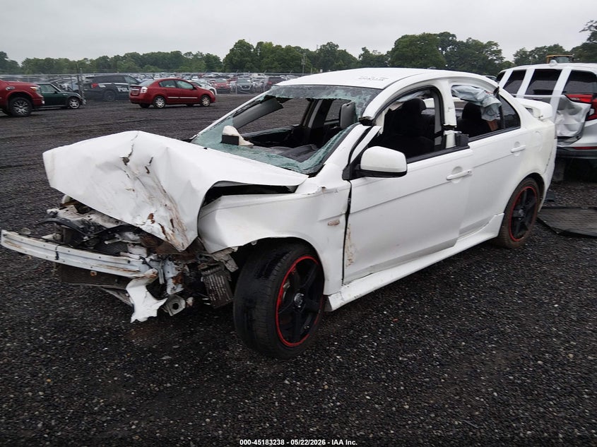 Vin: ja32u8fw9eu011813, lot: 45680950, mitsubishi lancer gt 20142