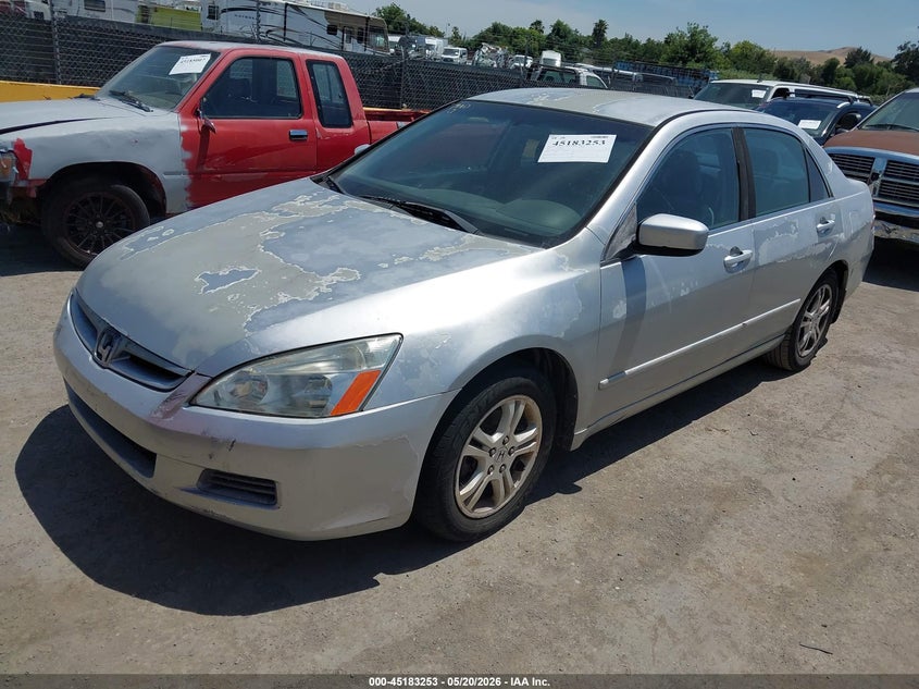 2007 Honda Accord 2.4 Se JHMCM56347C016077 photo 1