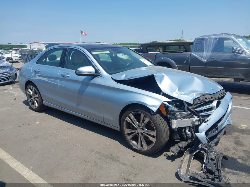 2016 MERCEDES-BENZ C auction photo 1