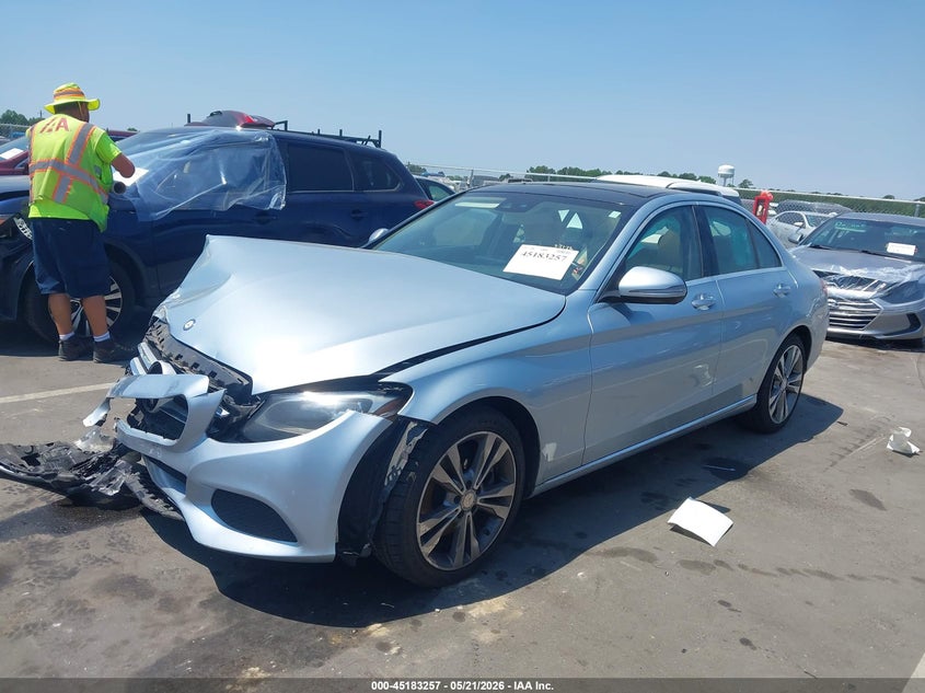 2016 MERCEDES-BENZ C auction photo 2