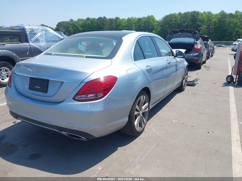 2016 MERCEDES-BENZ C auction photo 4