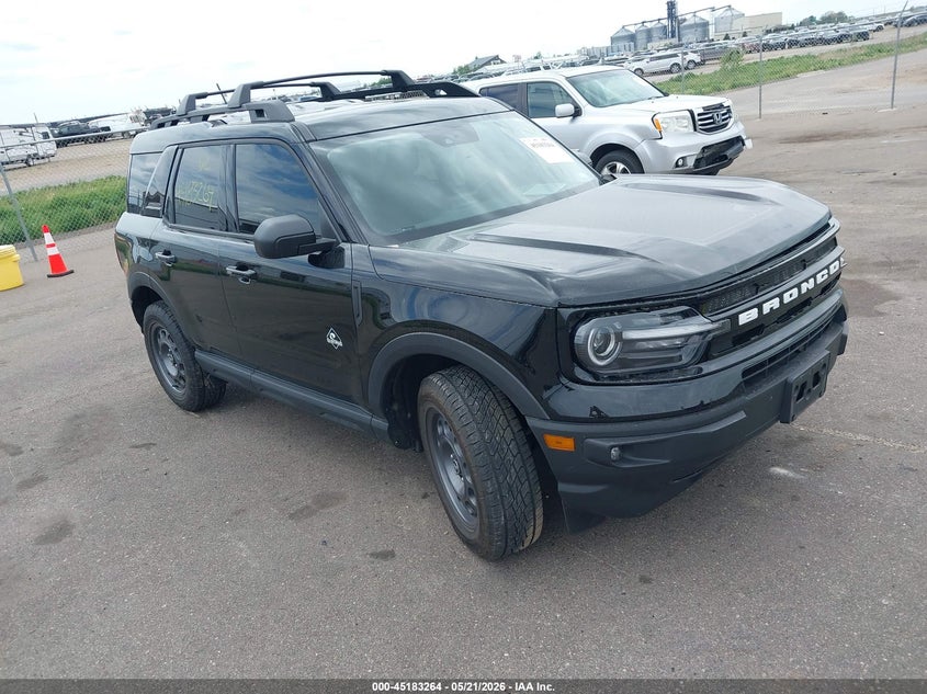Vin: 3fmcr9c69pre06615, lot: 45680975, ford bronco sport outer banks 2023 img_1