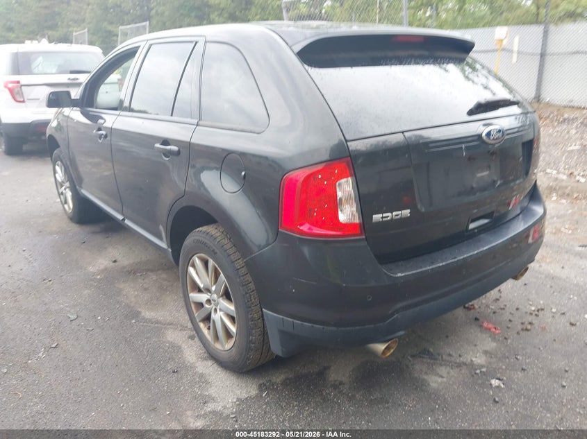 Vin: 2fmdk3jc8ebb15971, lot: 45681002, ford edge sel 20143