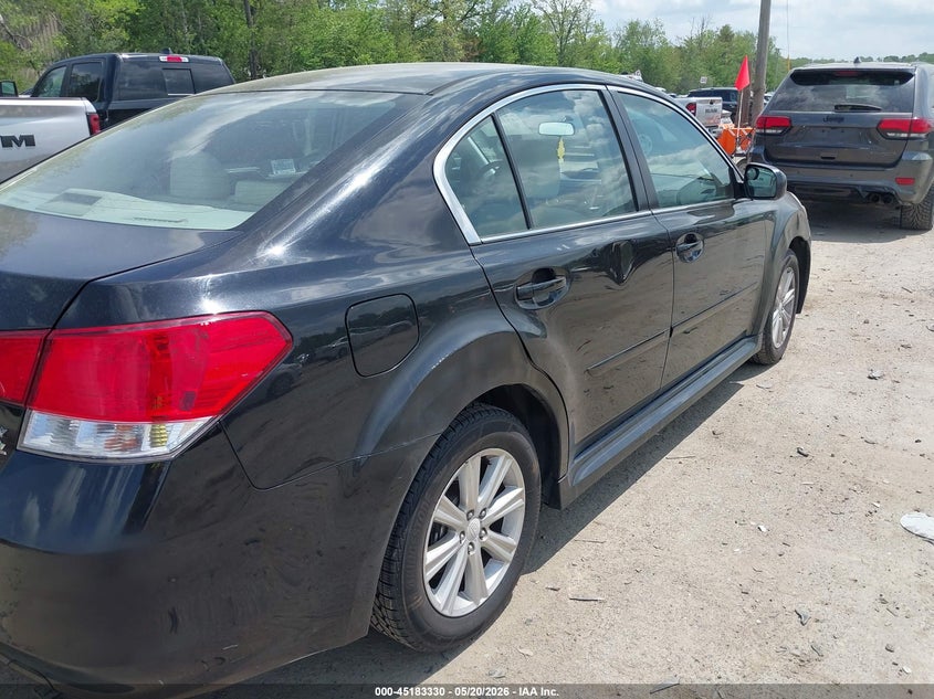 2012 Subaru LEGACY 2.5 2.5i Premium Black Lot 111045183330 Vin 4S3BMBC63C3002210