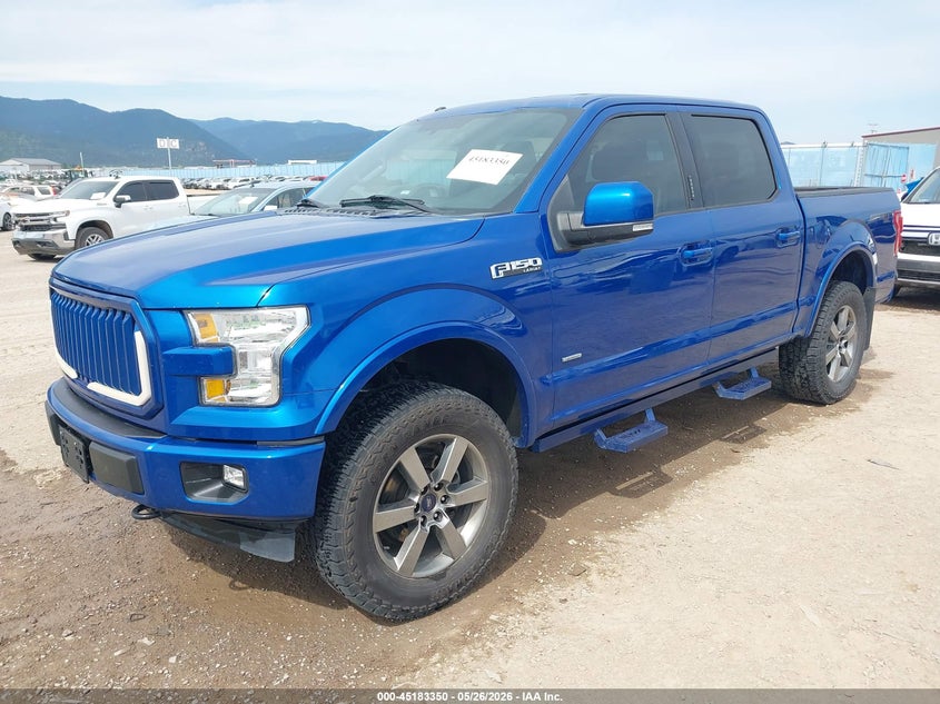 Vin: 1ftew1egxhkc24232, lot: 45681061, ford f-150 lariat 20172
