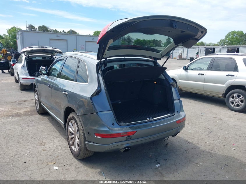 Vin: wa1l2afp7ga122354, lot: 45681063, audi q5 2.0t premium 20163