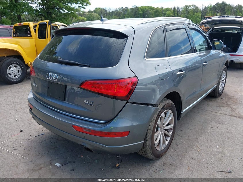 Vin: wa1l2afp7ga122354, lot: 45681063, audi q5 2.0t premium 20164