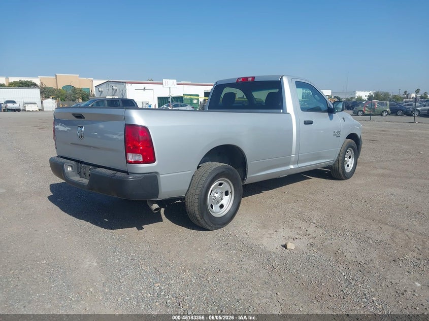 Vin: 3c6jr6dg4kg503878, lot: 45681068, ram 1500 classic tradesman  4x2 8' box 20194