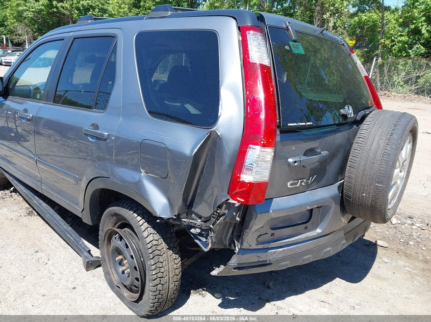 2005 Honda Cr-V Se VIN: SHSRD78945U338509 Lot: 45183384