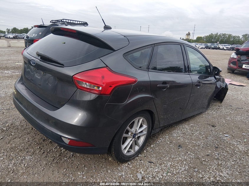 Vin: 1fadp3k22gl318634, lot: 45681099, ford focus se 20164