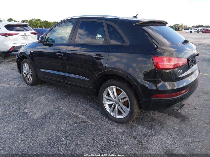 Vin: wa1bccfs3jr026593, lot: 45681113, audi q3 2.0t premium/2.0t sport premium 20183